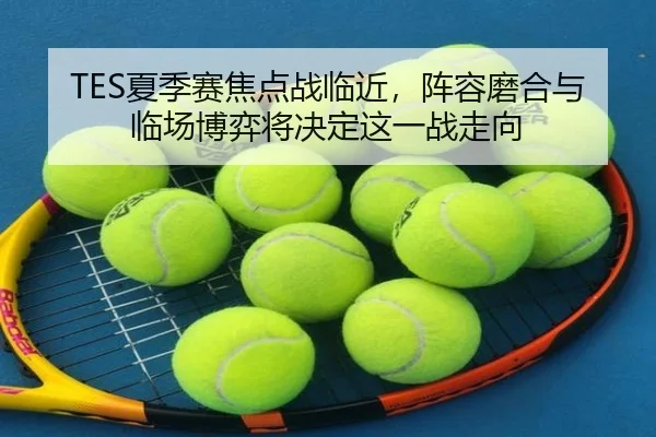 TES夏季赛焦点战临近，阵容磨合与临场博弈将决定这一战走向 - jiuyou sports